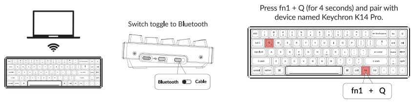 Keychron K14 Pro Bluetooth Mechanical Keyboard-FIG2