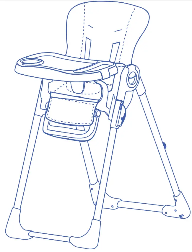 Kikkaboo COMFY High Chair