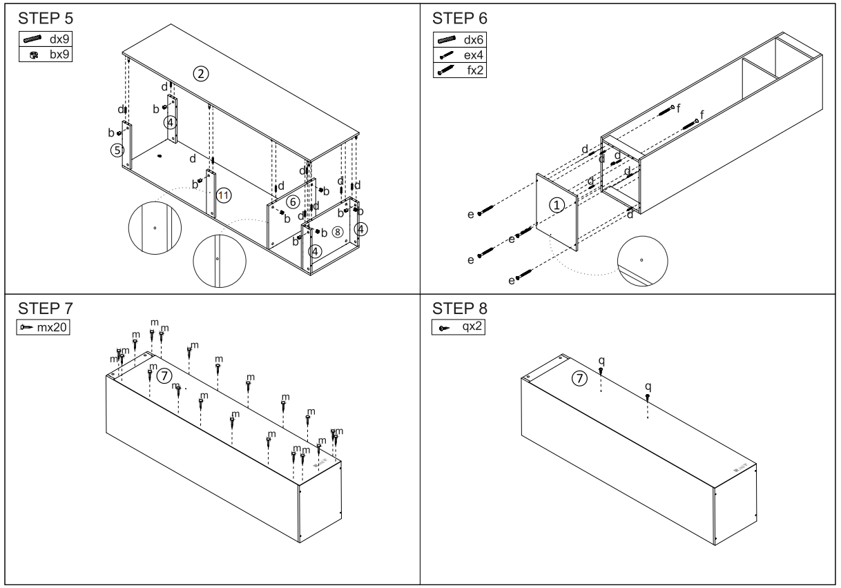 Kmart 43229161 Hamptons Wardrobe 1 Door Hanging Rail - Figure4