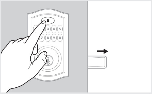 Kwikset SMARTCODE 914 Touchpad Electric Dead Bolt - the lock