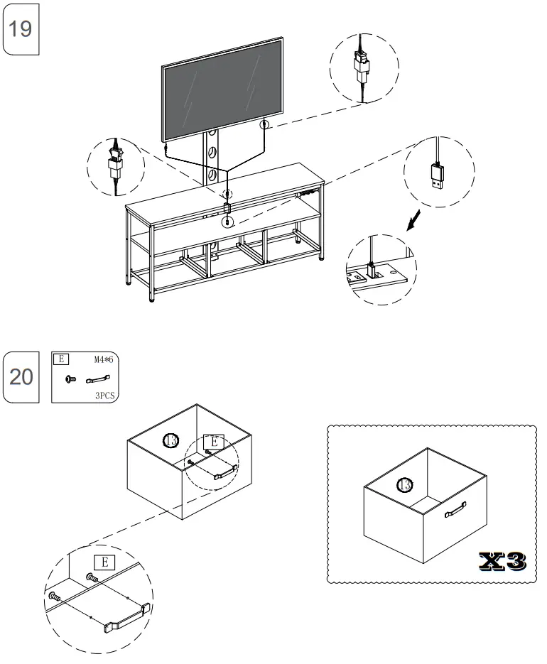 LED LIGHT LED DMX 00 XXXX Rolanstar TV Stand - app18