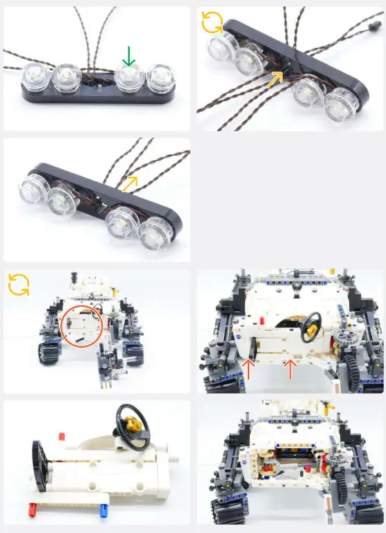 LEGO 42158 Nasa Mars Rover Perseverance Light Kit - Expansion Board