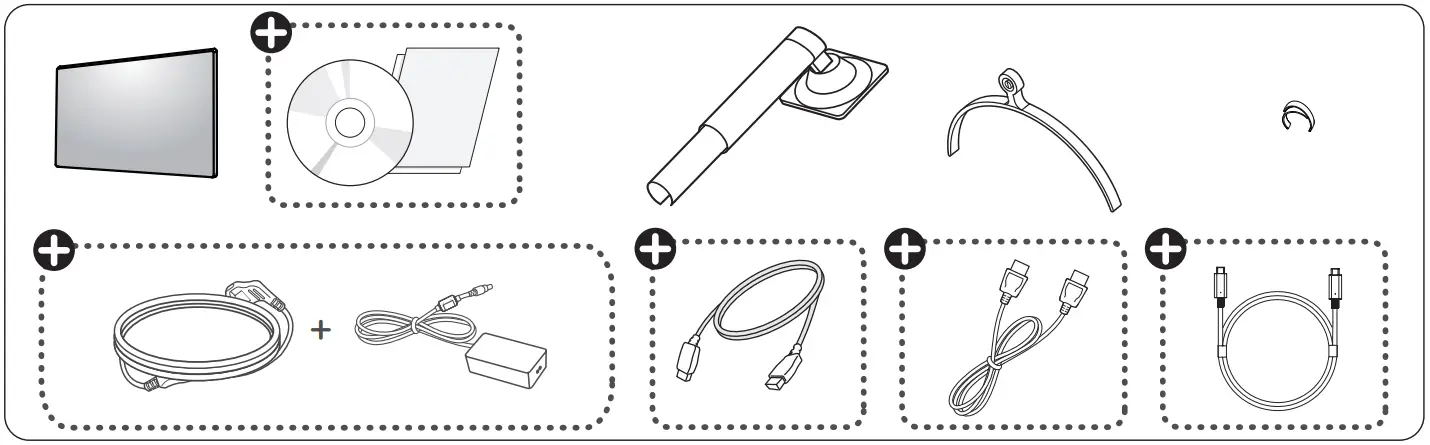 LG 27BN85UN UHD 4K Monitor - Parts
