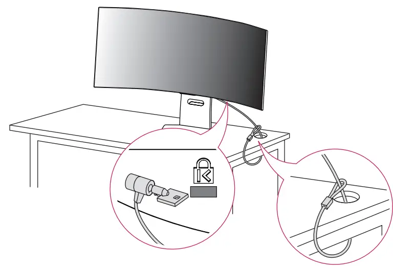 LG 39GS95QE Ultra Gear Oled - assembly 2