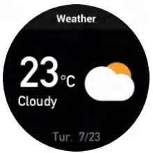 LIGE BW327S Smart Watches for Men - Weather