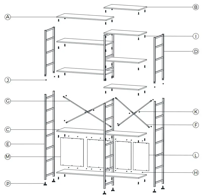 LINSY HOME-LH022Y2-A-Bookshelves-and-Bookcases-FIG- (3)