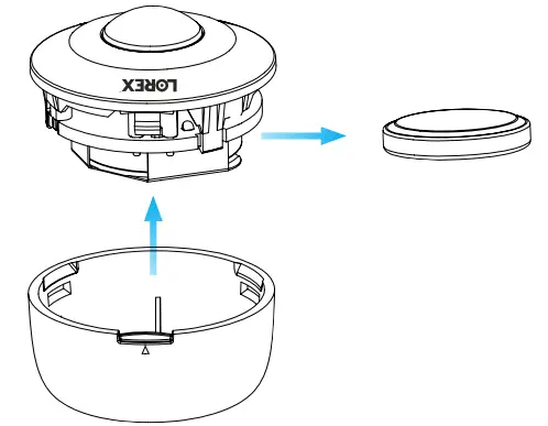 LOREX AY41TR Series Smart Sensor Kit - Changing the Battery