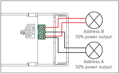 LTECH-SE-40-300-1050-W2D-Intelligent-Tunable-White-LED-Driver-15