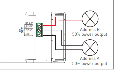 LTECH-SE-40-300-1050-W2D-Intelligent-Tunable-White-LED-Driver-19