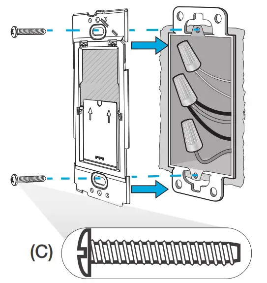 LUTRON DVRF PKG1D WH Caseta Wireless Diva Smart Dimmer Expansion Kit - Installing your Pico paddle remote 5
