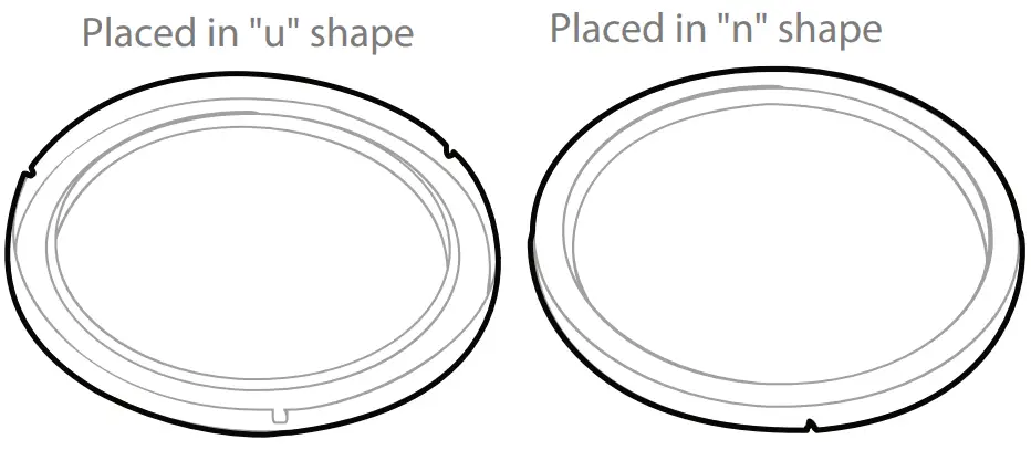 LUVION PBW-01 Portable Bottle Warmer - silicone ring