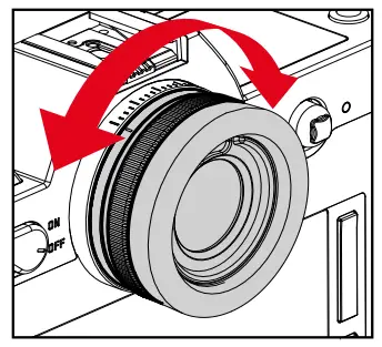 Leica SL2 Silver Mirrorless Digital Camera - setting ring