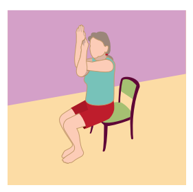 Lifeline The Ultimate To Yoga for Seniors - Sun Salutation Arms3