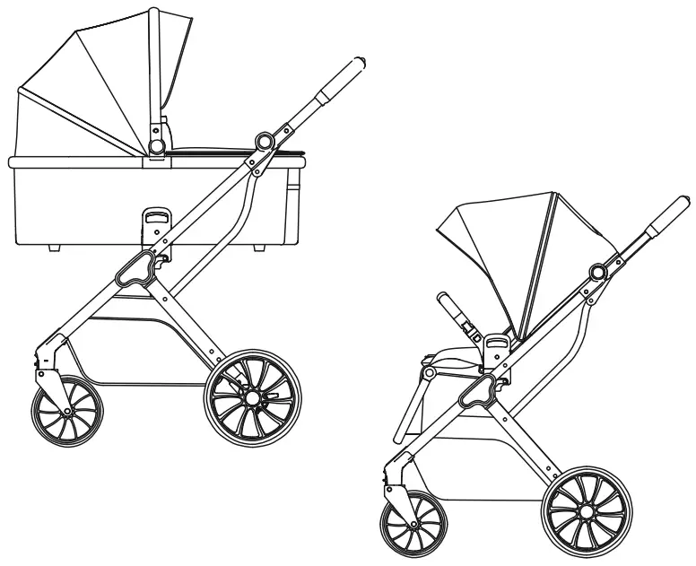 Lorelli GLORY Combi Stroller