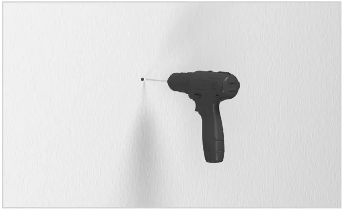 MADELEINE HOME MH-MR-604BK Medium Round Black Hooks Modern Mirror - step 2