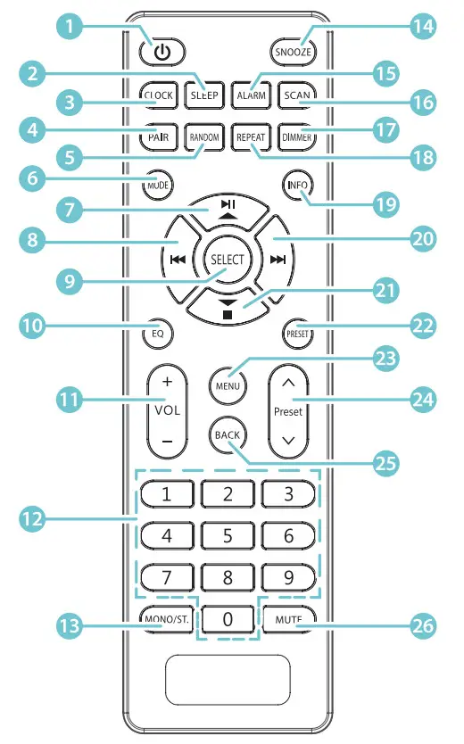 MAJORITY FITZWILLIAM 3 Smart Internet Radio Tuner - Functions