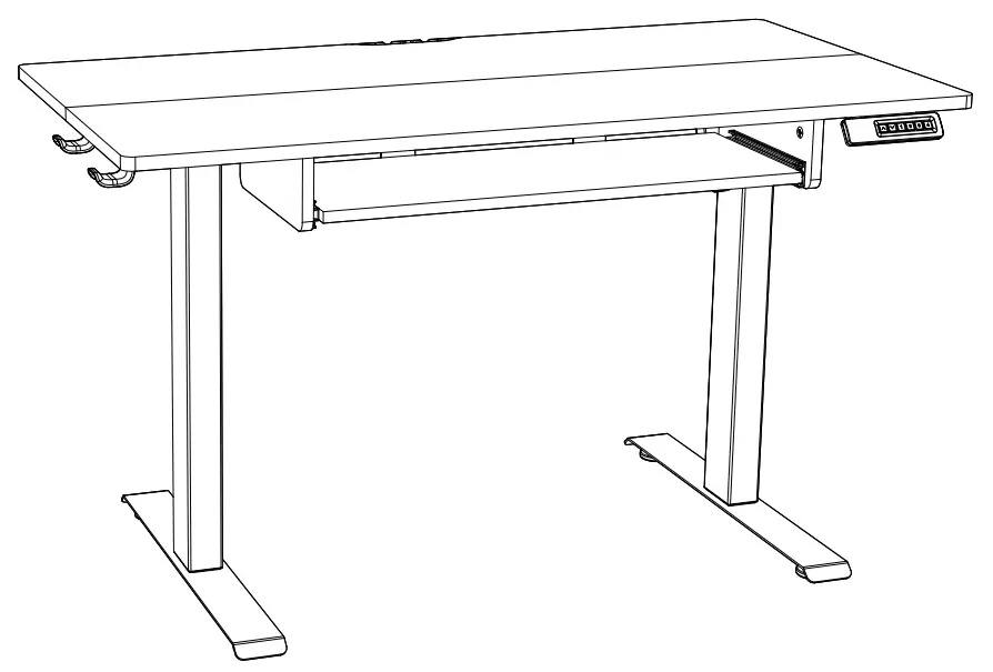 MARSAIL TZESD14B Electric Standing Desk