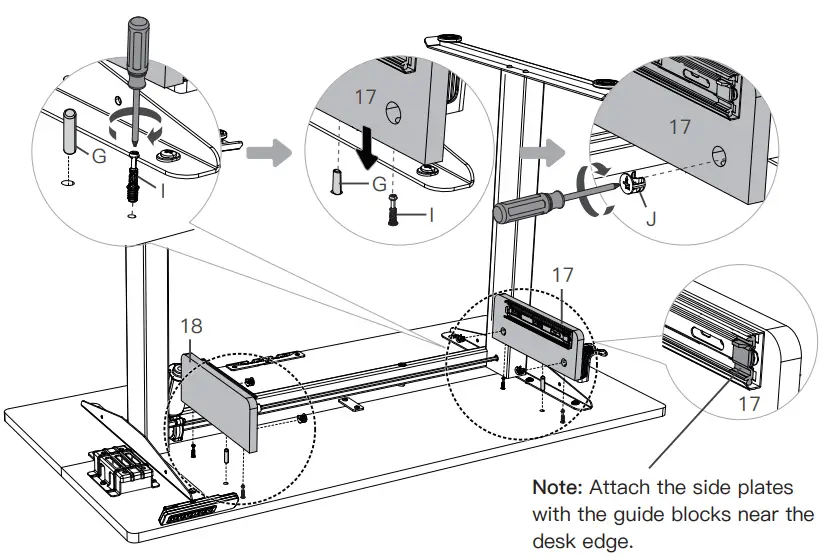 Assembling the Keyboard Tray