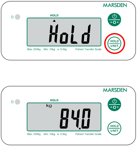 MARSDEN M 999 Patient Transfer Scale - Operation 4