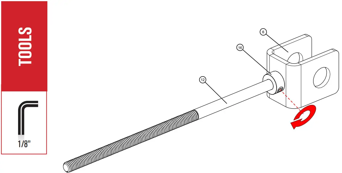 MASTER MFG UTVBR-M Adjustable Hitch Receiver Boom Mount Kit - TOOLS REQUIRED 2