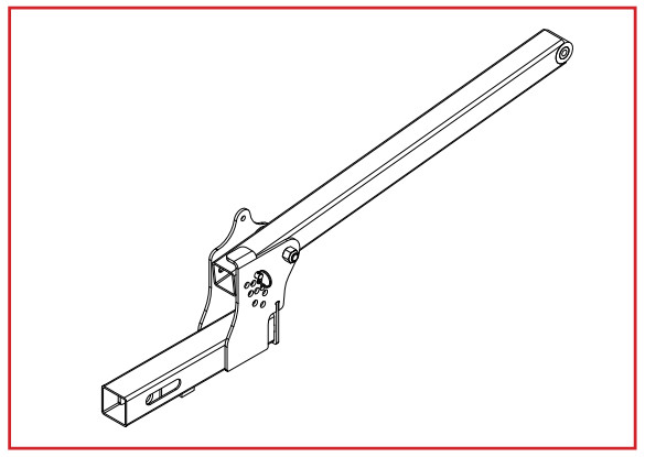 MASTER MFG UTVBR-M Adjustable Hitch Receiver Boom Mount Kit - TOOLS REQUIRED9