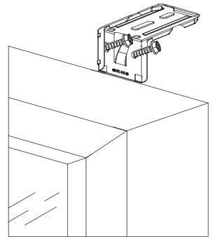 MCS1 B Motorized Cellular Shade - MOUNTING INSTALLATION BRACKETS 4