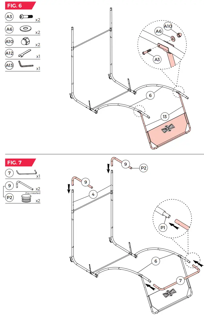 MD SPORTS BG138Y22001 Extra Long Shot EZ Fold Premium Arcade Basketball Game - Figure 9