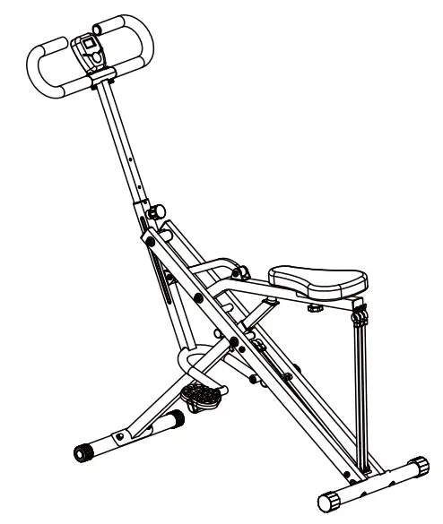 MERACH MR R07 Squat Rider Machine - Specifications