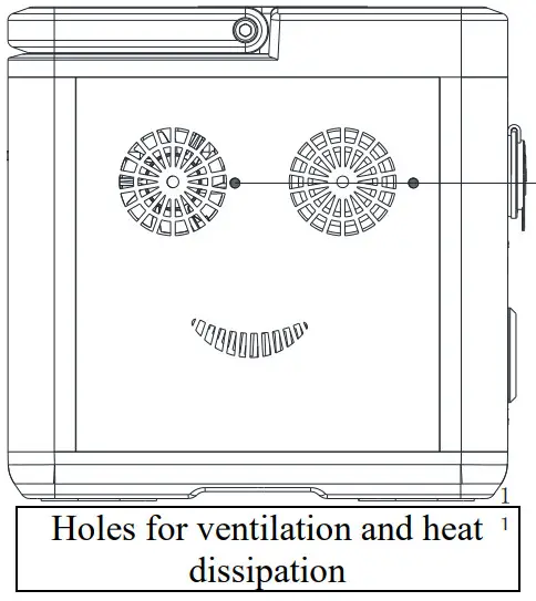 MERITSUN RS540MR Outdoor Portable Energy Storage - Wireless charging
