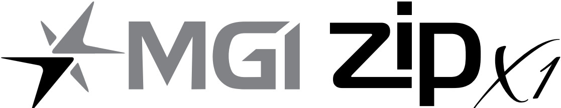 MGI Zip X1 logo