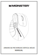 MONSTER M2 Pro Wireless Vertical Mouse - Package Included 2