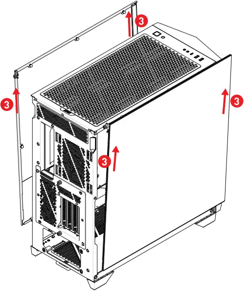MSI MPG GUNGNIR 300R AIRFLOW MPG Series PC Case - c2