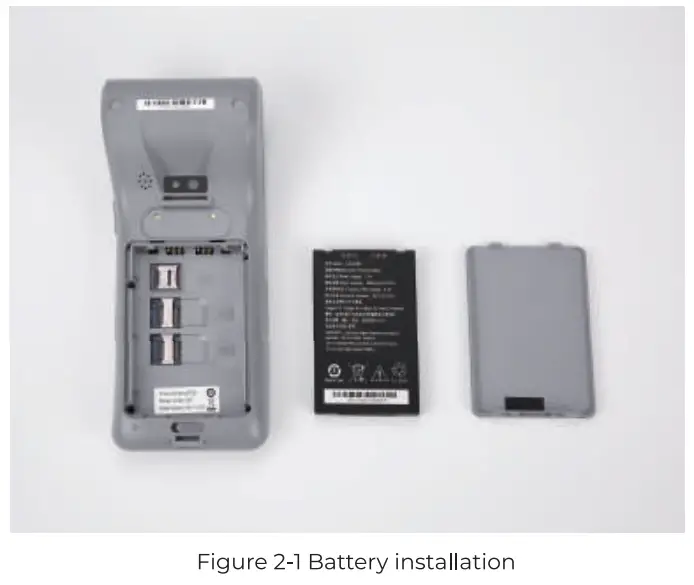 MUNBYN MU IPDA091 POS Receipt Printer - battery