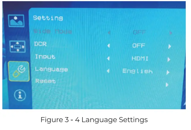 MUNBYN PT02 15 6 inch Touch Display Easy Setup - Language