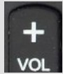 Mandis RM-C3184 Replacement Remote Control - Vol +
