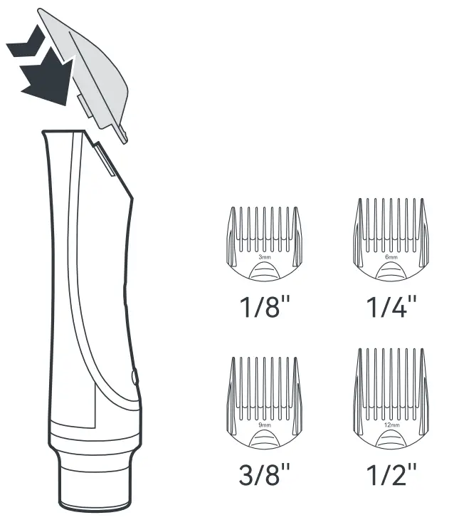 Meowant MW PV01 Pet Grooming Kit - Bresh 3