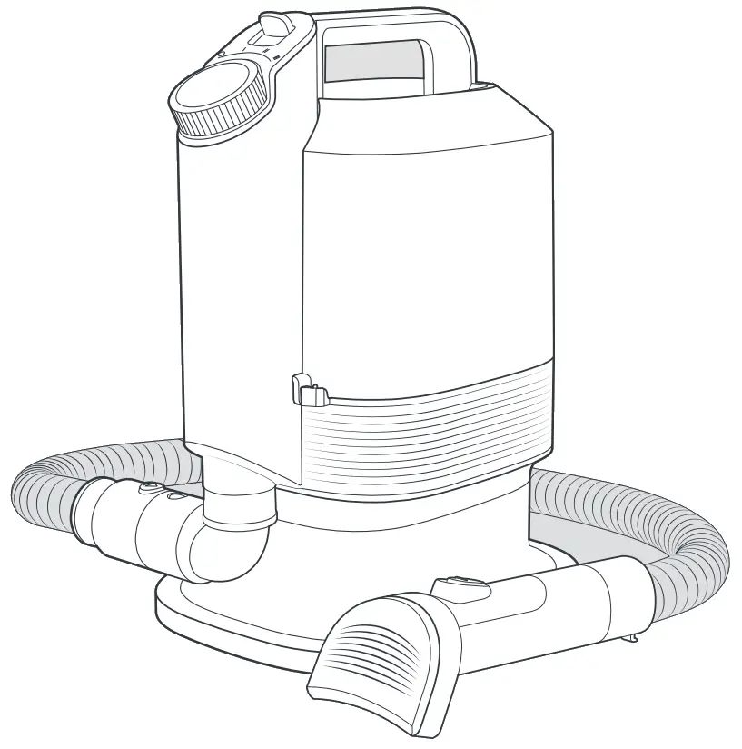 Meowant MW PV01 Pet Grooming Kit -Dust cup 14