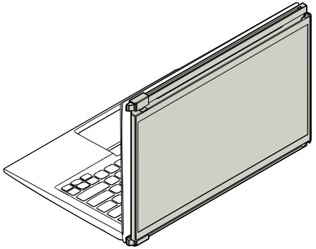 Mobile Pixels 14 1 Inch Duex Max Set - Cable omitted