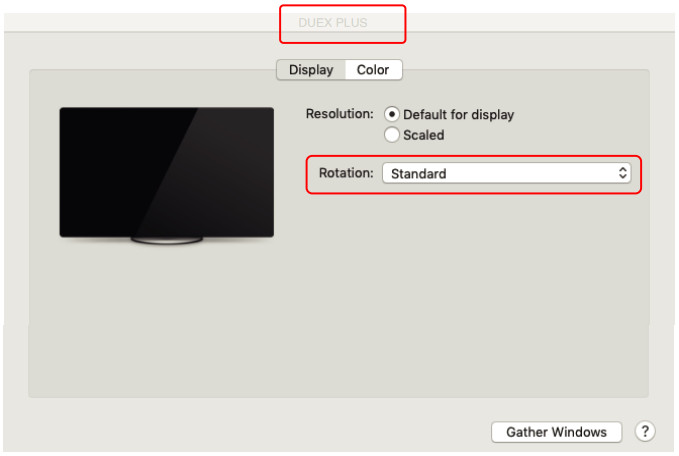 Mobile Pixels 14 1 Inch Duex Max Set - Duex Max display