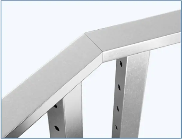 Muzata SpaceSaver Cable Railing System - c22