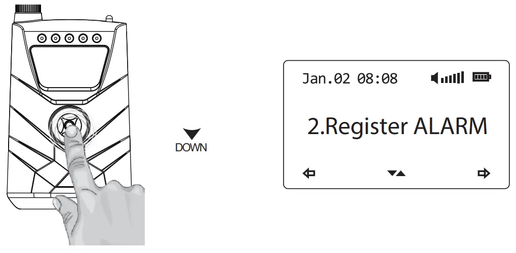 HOW TO REGISTER BITE ALARMS WITH RECEIVER