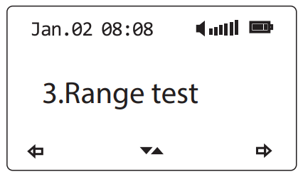 RANGE TEST