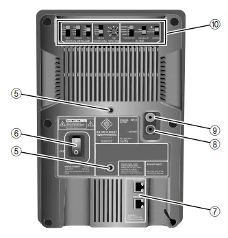 Back panel