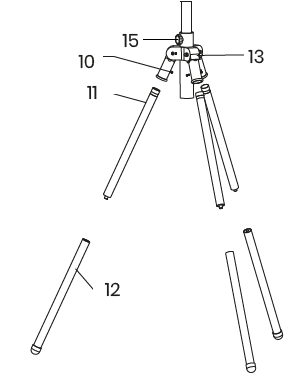 NEWLUX-WindPure-W3050-Wood-Tripod-Fan-fig 2