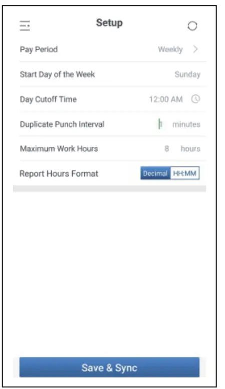 NGTeco W3 Time Clock - Fig10