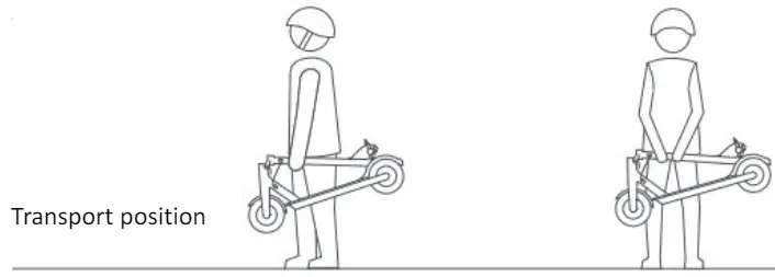 NITROX S250 LITE Folding Electric Scooter - Transportation 1