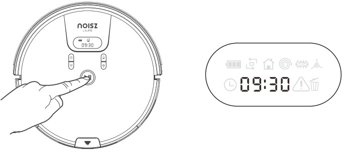 NOISZ S8 Pro Robot Vacuum and Mop 2 in 1 - Figure 1