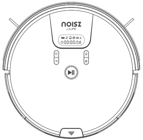 NOISZ S8 Pro Robot Vacuum and Mop 2 in 1