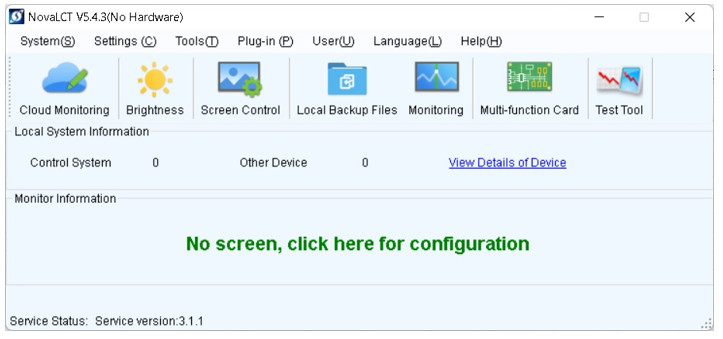 NOVASTAR Test Tool Software