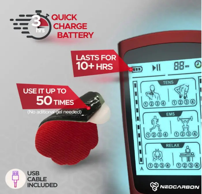 Neocarbon-SM9126-TENS-Unit-Muscle-Stimulator-PRODUCT-BATTERY